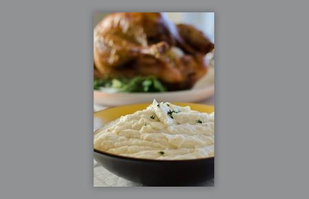 Healthy Thanksgiving Meals with Mashed Potatoes 